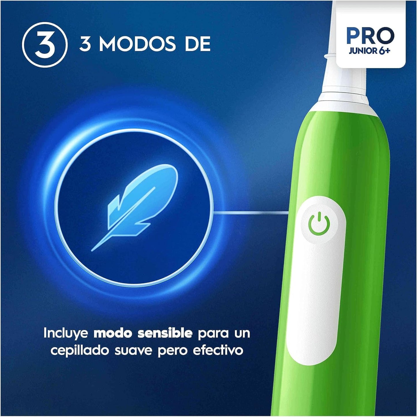 Cepillo Oral-B Pro Junior Verde | A1289
