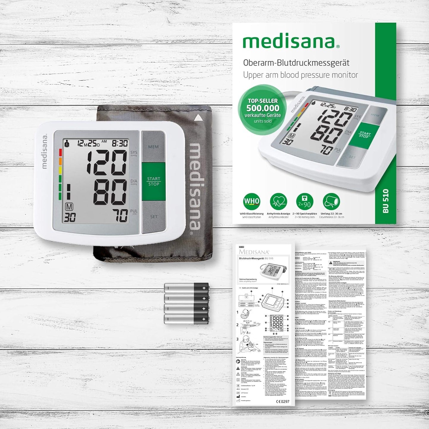 Tensiómetro Medisana BU 510 | A1382