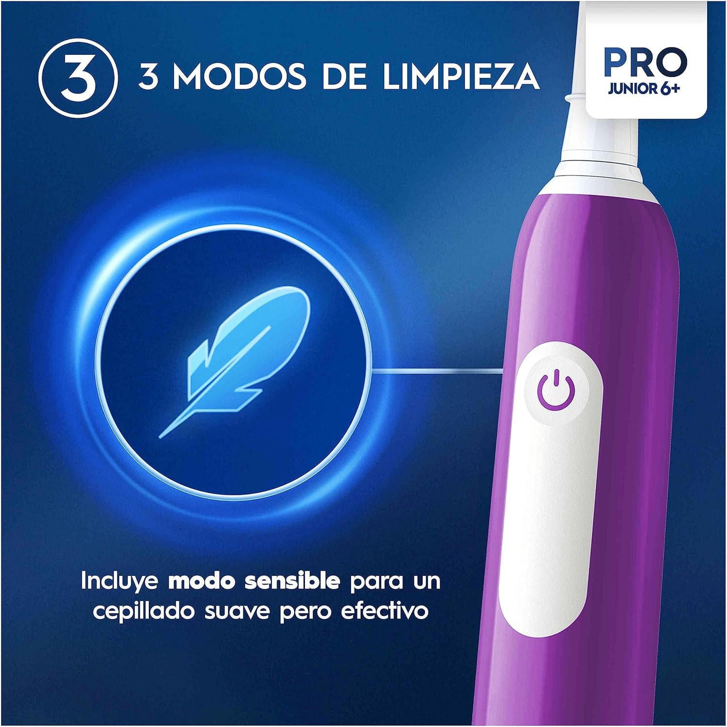 Cepillo Oral-B Pro Junior Morado | A1288