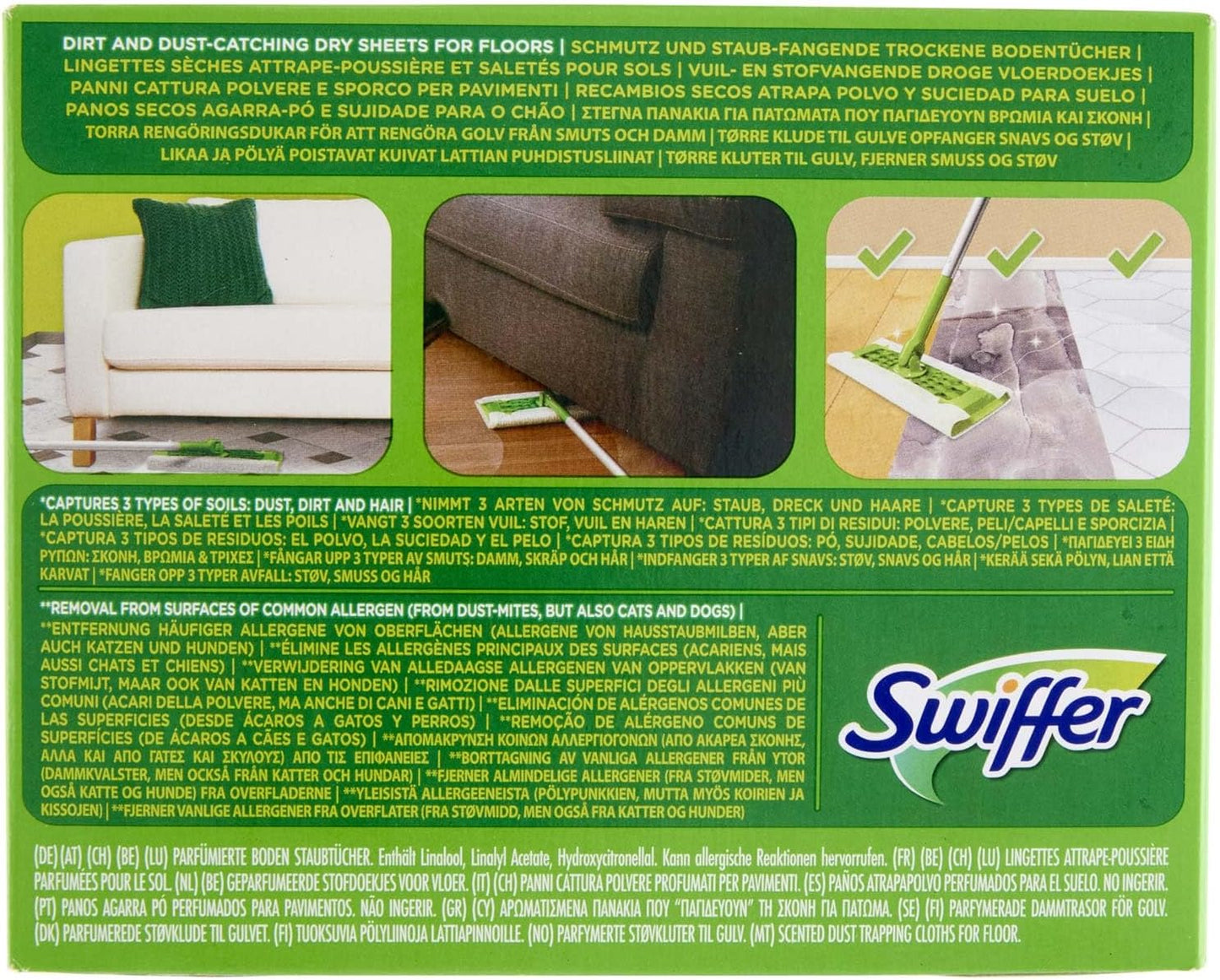 Paños Swiffer polvo 36 ud | A1228