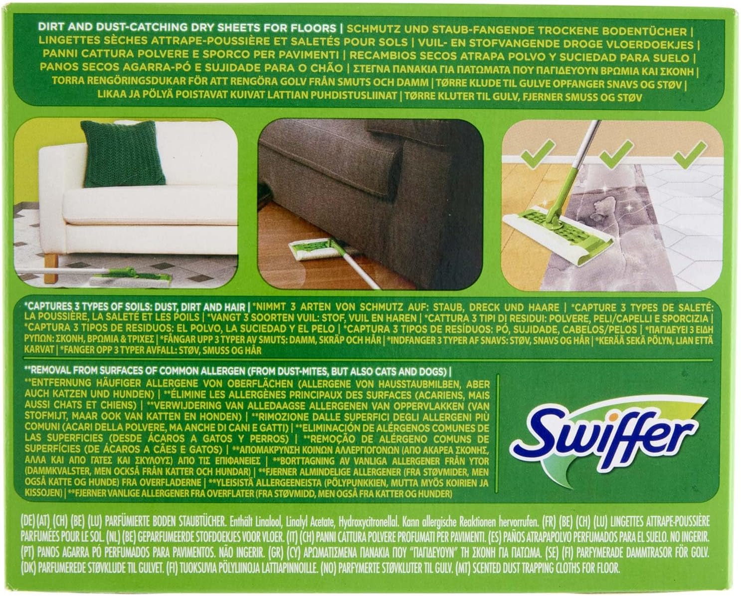 Paños Swiffer polvo 36 ud | A1228