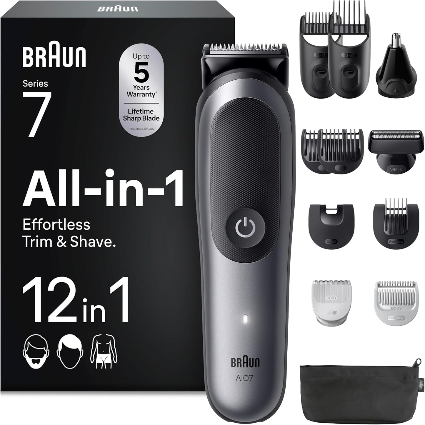 Recortadora Braun Serie 7 AIO7545 | A1133
