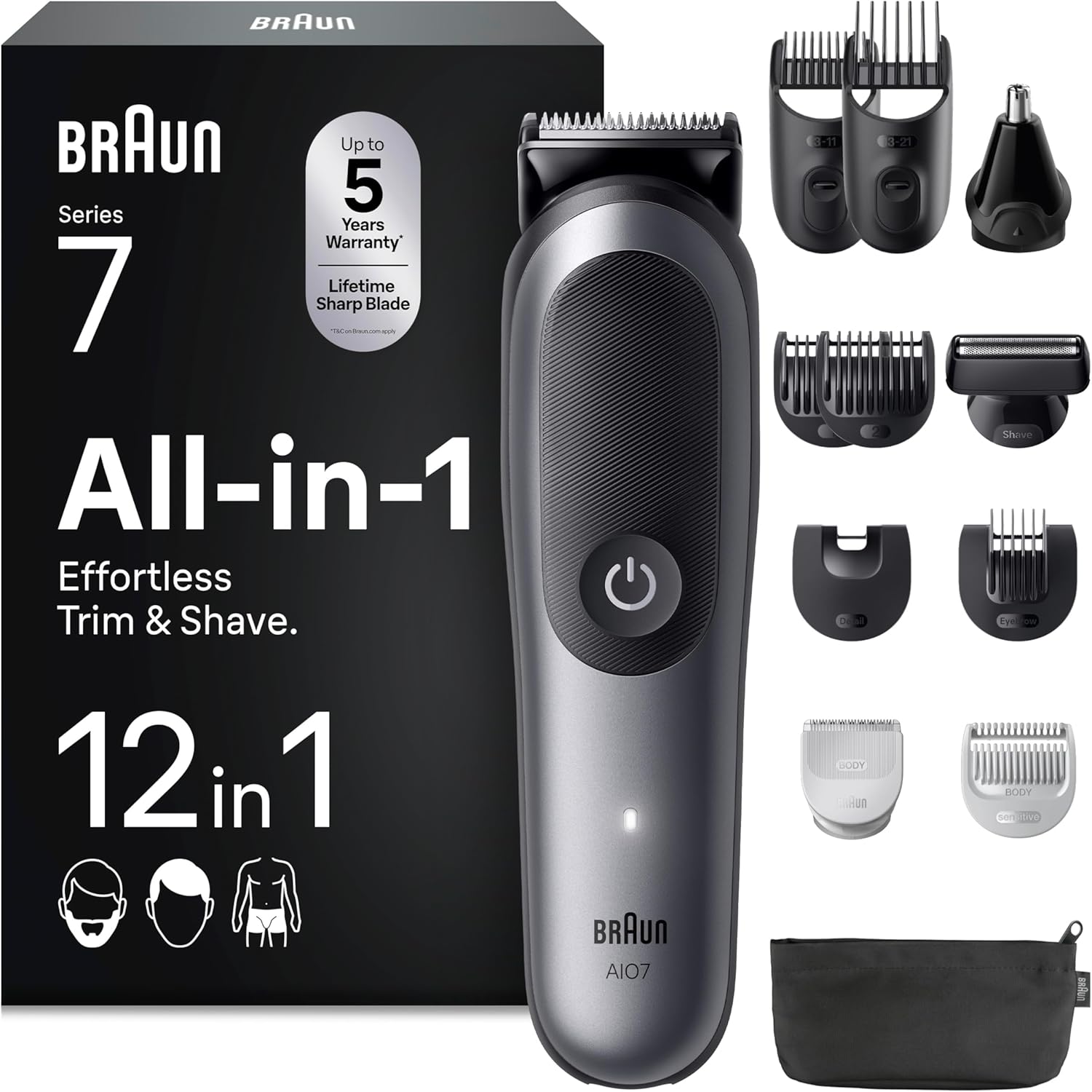 Recortadora Braun Serie 7 AIO7545 | A1133