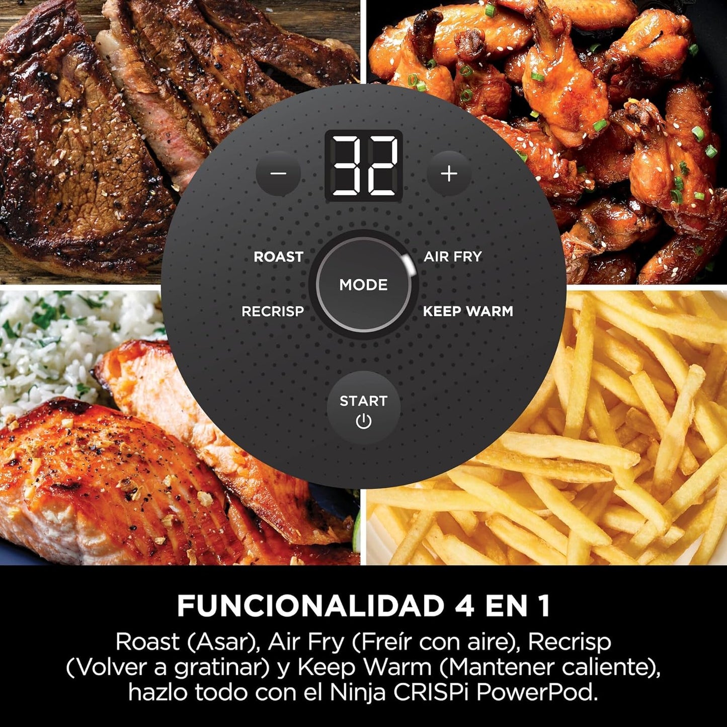 Producto Ninja CRISPi Freidora | A1122