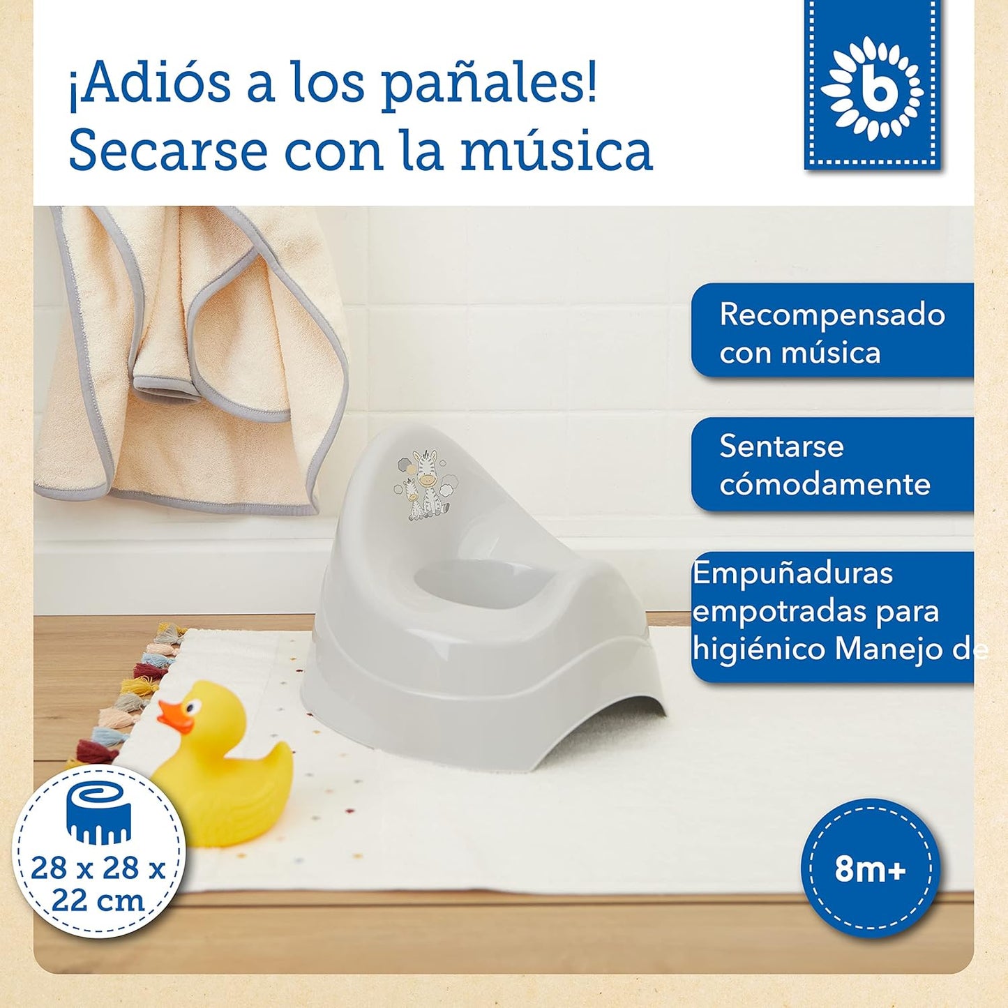 Producto BIECO Orinal infantil con música | A1649