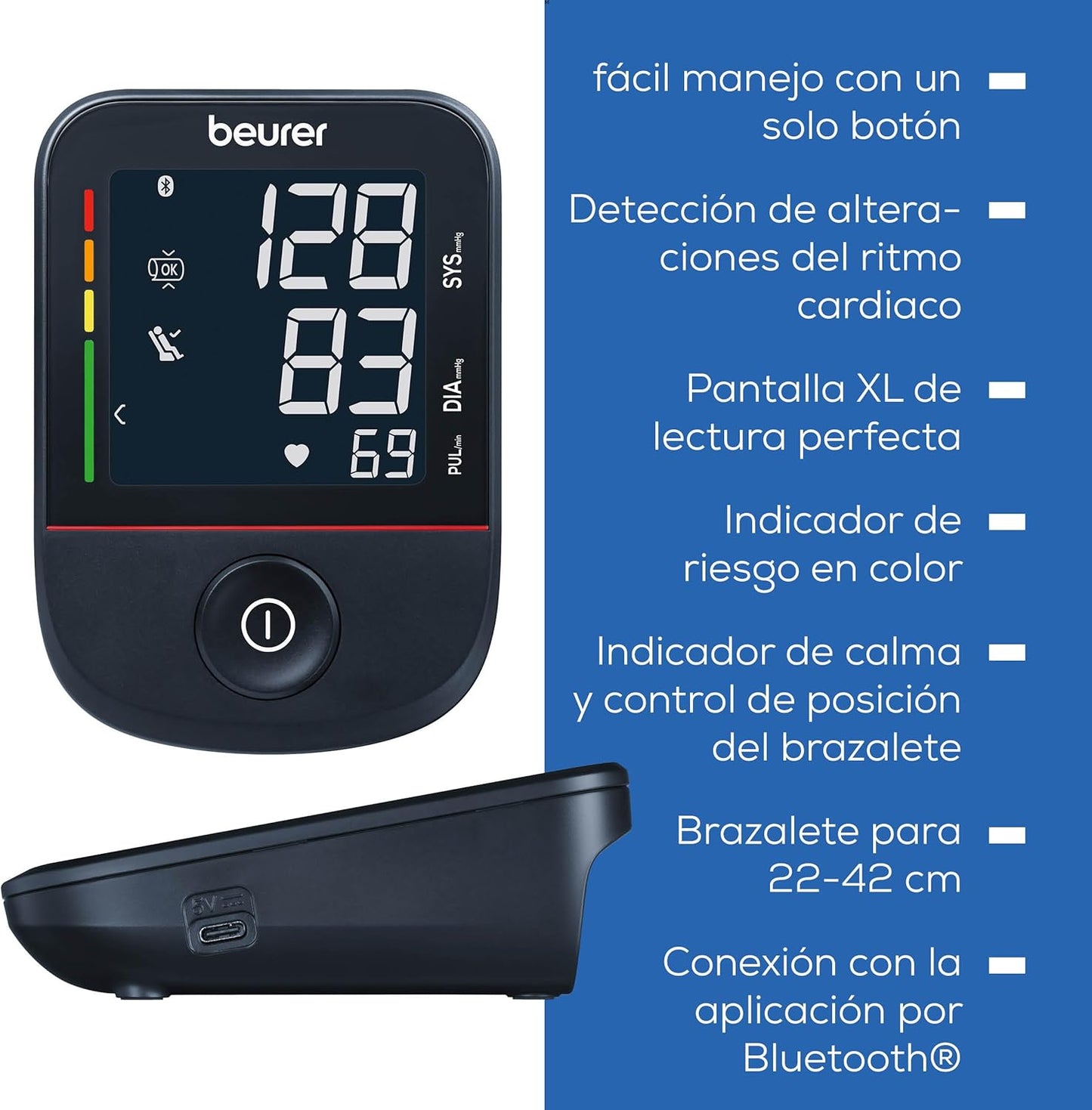 Tensiómetro Beurer BM 48 | A1244