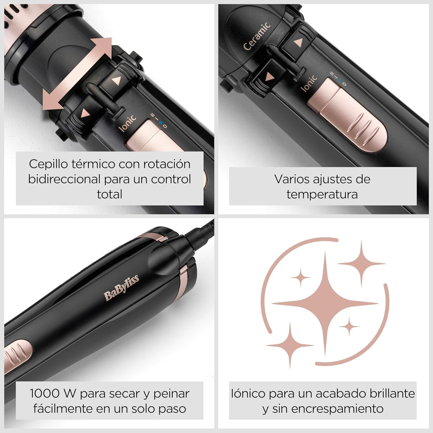 Cepillo Secador BaByliss Rotativo | A1193