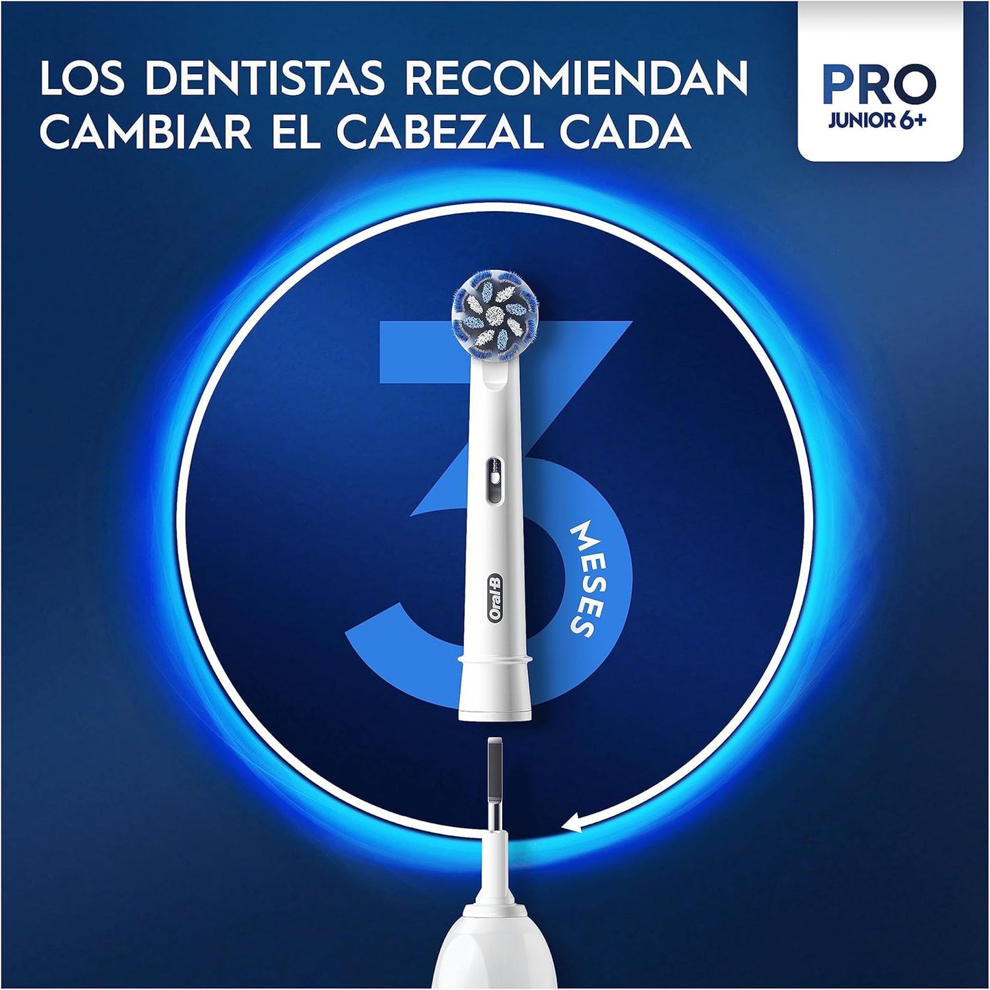Cepillo Oral-B Pro Junior Verde | A1289