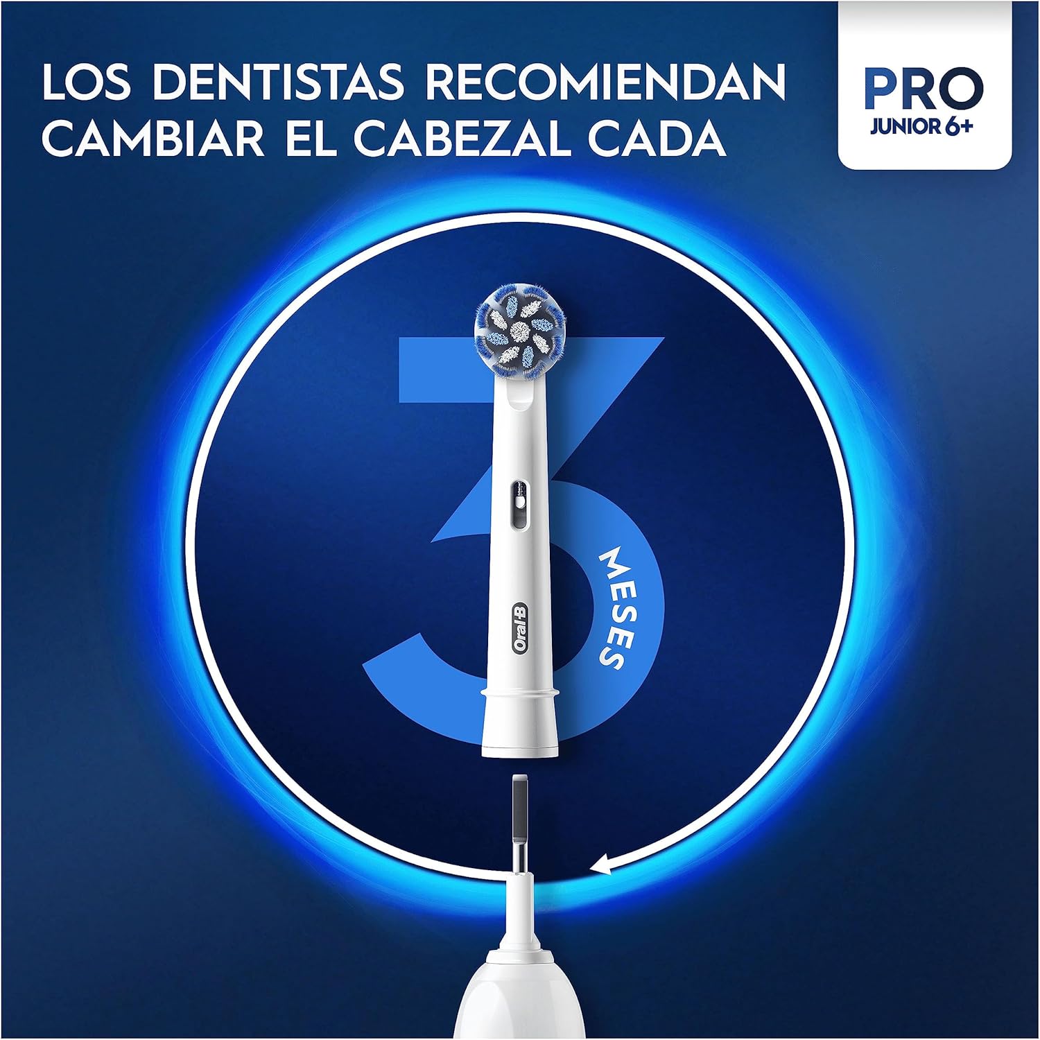 Cepillo Oral-B Pro Junior Verde | A1289