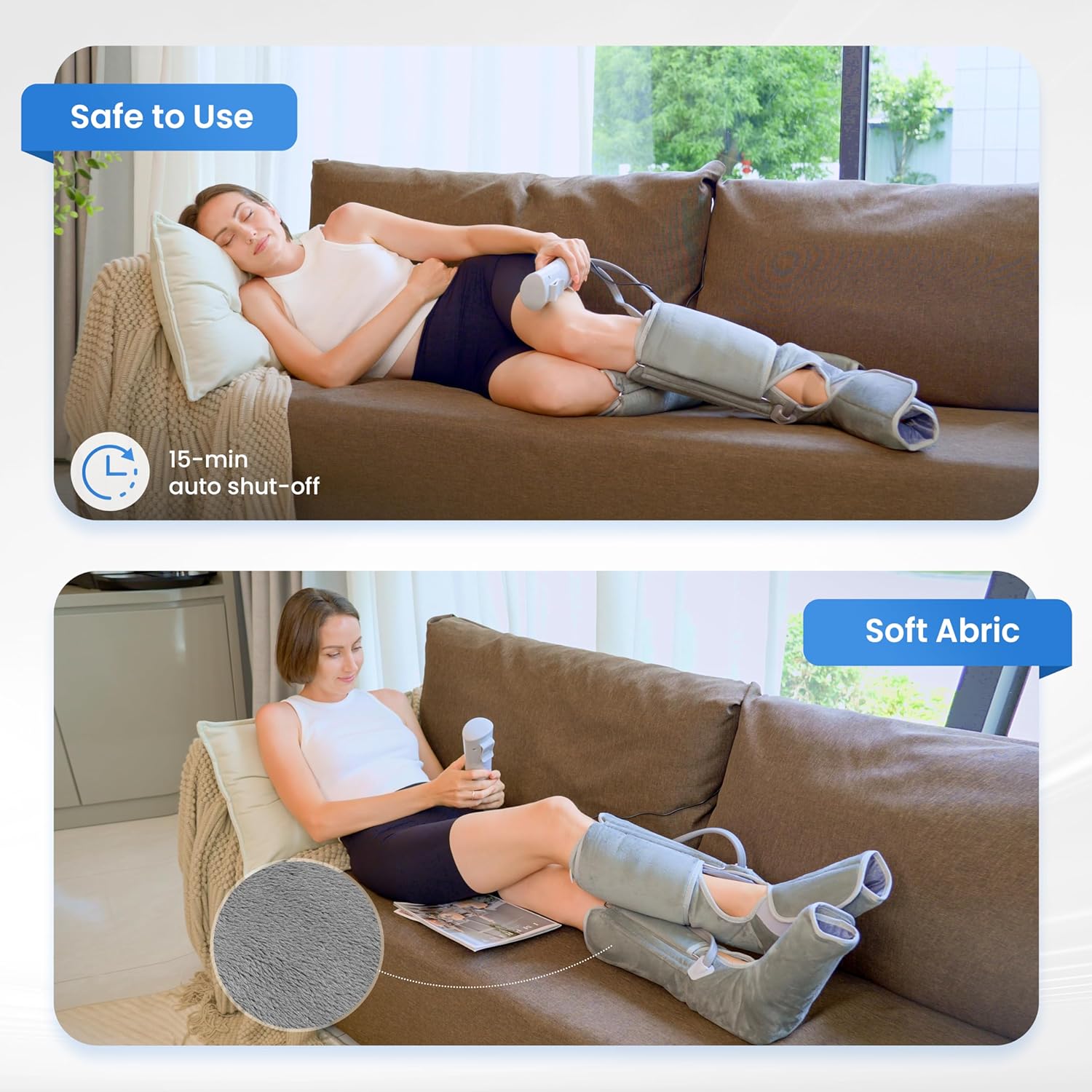 Masajeador Piernas COMFIER Calor | A1161