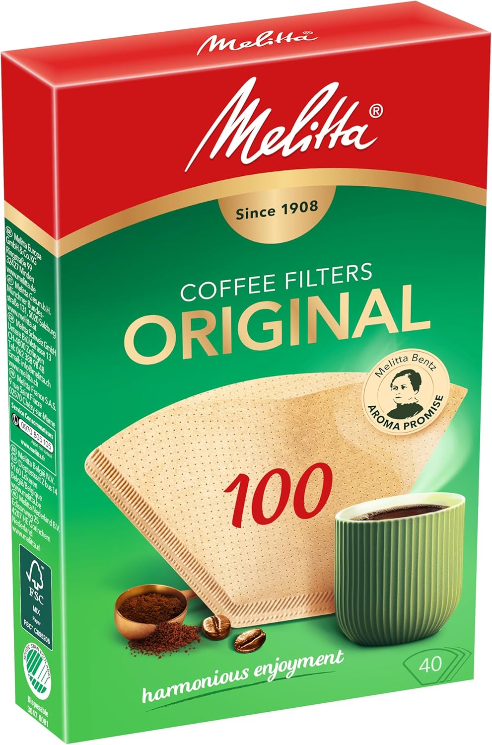 Filtros Café Melitta 100 | A1884