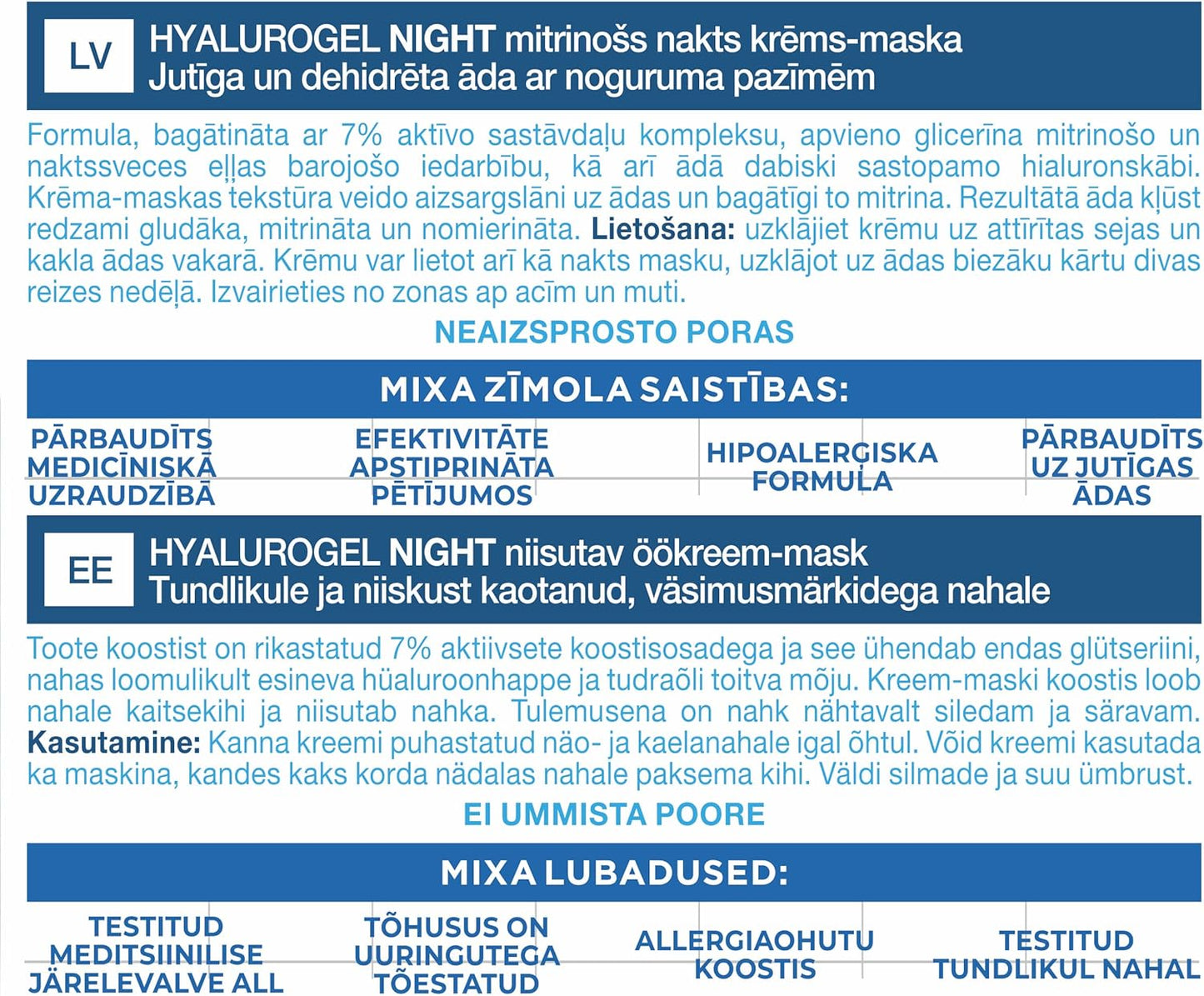Crema Mascarilla Hyalurogel | A1750