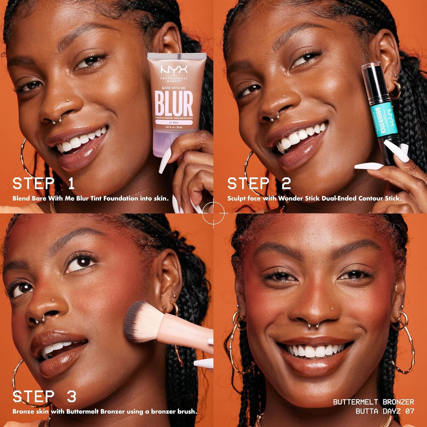 Bronzer NYX Buttermelt | A1945