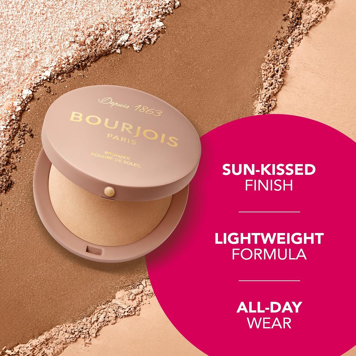 Colorete Bourjois en polvo MAXI ROUND | A1670