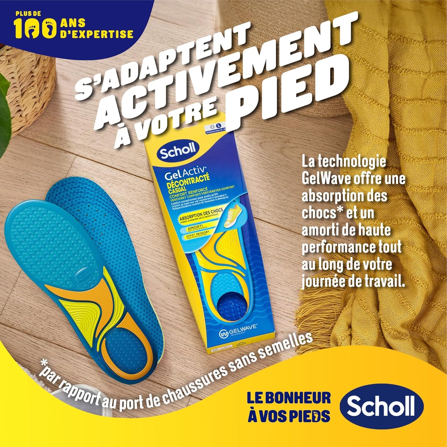 Plantillas Gel Scholl Plantillas GelActiv | A1691