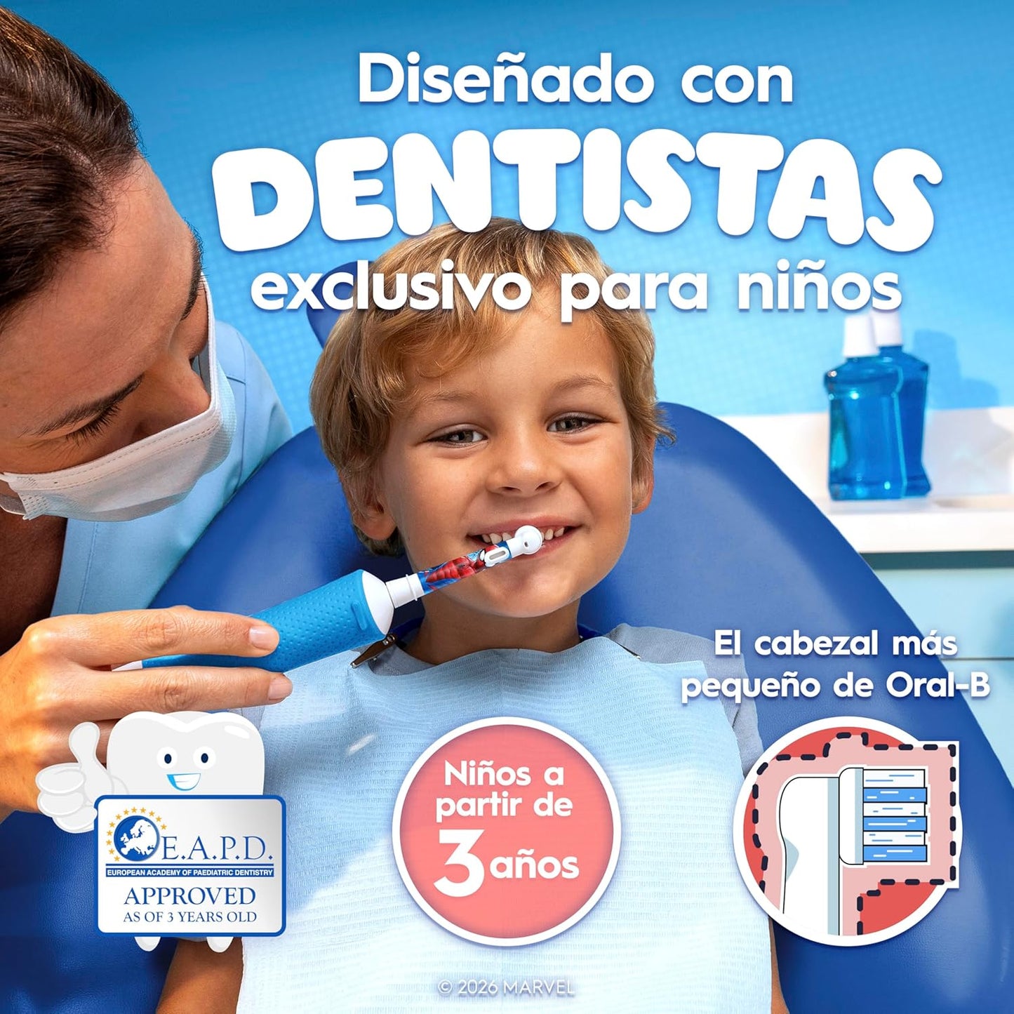 Cepillo Oral-B Pro Kids Spider-Man | A1325
