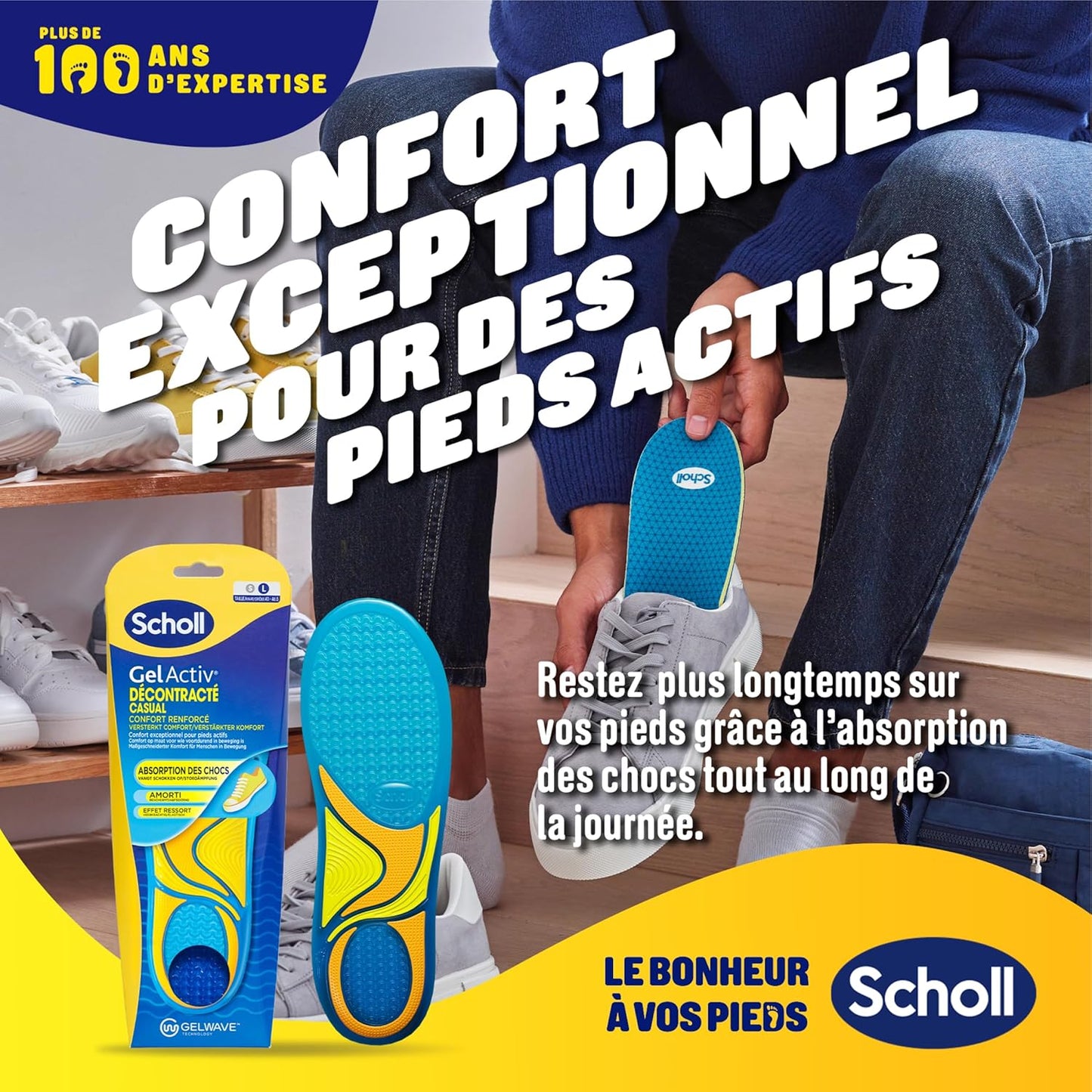 Plantillas Gel Scholl Plantillas GelActiv | A1691
